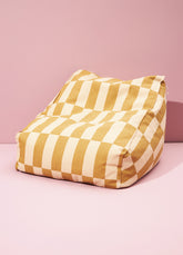 Pufe Nobodinoz Vibes Beanbag - Areia e Mostarda